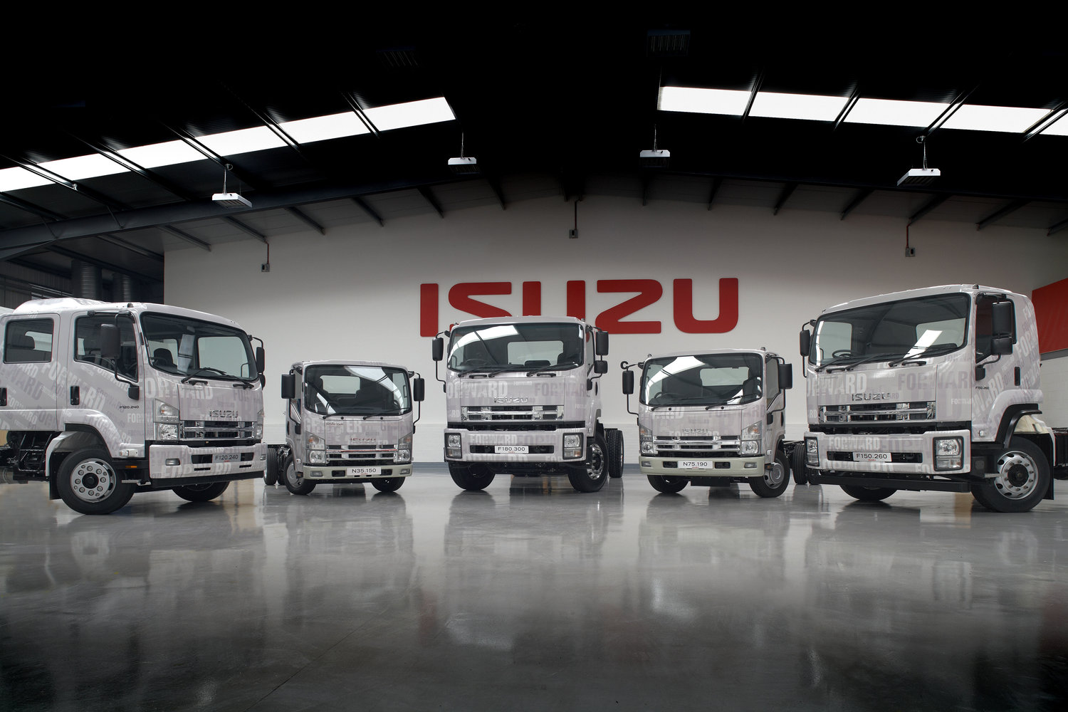Isuzu commercial vehicles
