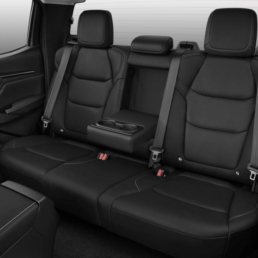 Rear leather seat options